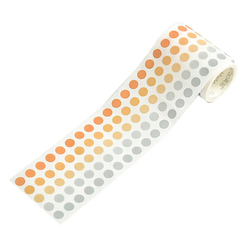 Băng Dính Dính Washi, Phong Cách INS, Chấm Bi Màu Morandi, Thích Hợp Để Nhật Ký, Sổ Tay, Đồ Trang Trí, Ghi Nhớ Ảnh, Nhãn Dán Cố Định 7