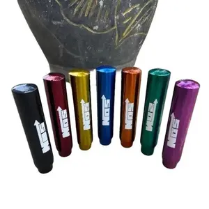 TONGKAT PRESNELING SHIFT KNOB TUAS GIGI KNOB HANDLE VARIASI MOBIL Car BAHAN STAINLESS STEEL CAT TEBAL UNIVERSAL DRAT 14 & 17