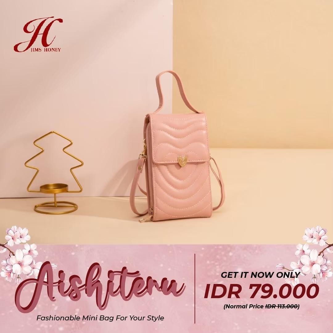 JIMS HONEY TAS KECIL WANITA AISHITERU MINI BAG
