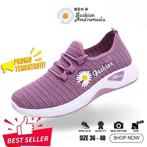 PAT PAT PAT PAT , SNEAKERS WANITA KEMBANG / SEPATU BUNGA  PEREMPUAN FASHION KASUAL SPORTY SW03 SW49 SW43N Olahraga Shoes Casual
