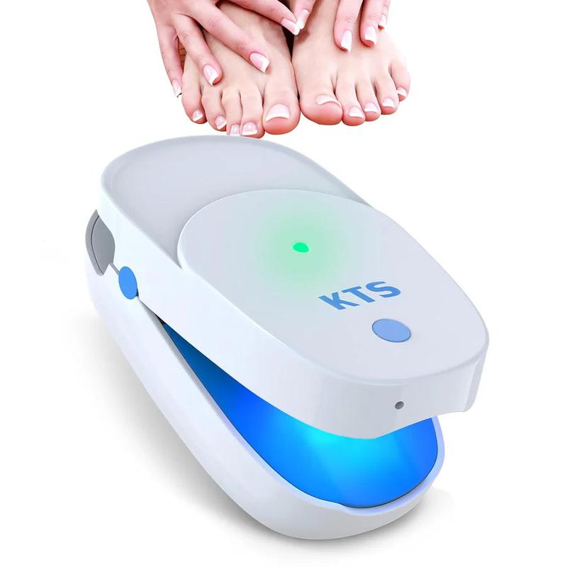 Nail Fungus Light Device For Toenail,Fingernail Fungus Treatment Extra Strength With 407nm Blue Light & 905nm light For Nail Fungus & Onychomycosis,Toe Nail Fungus Removal At Home 0