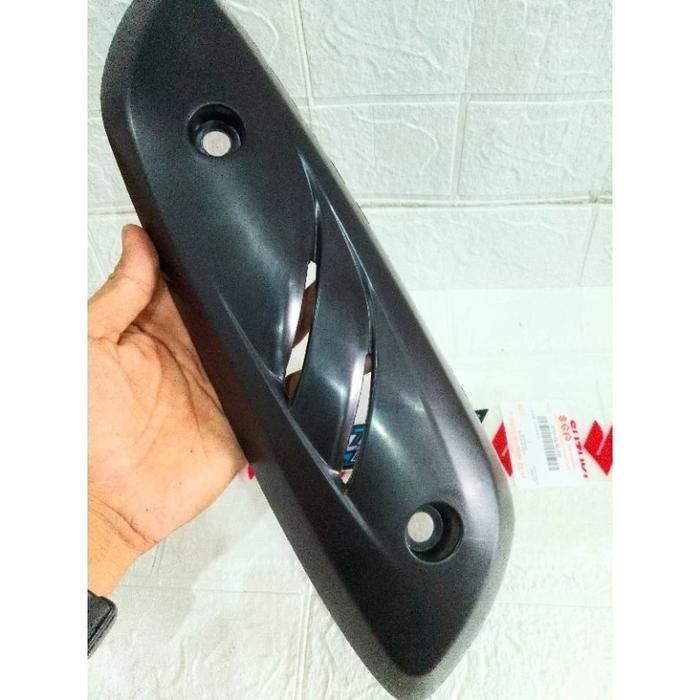 Gambar SUZUKI COVER TAMENG KNALPOT SUZUKI NEX 110 / NEX FI / LETS 14781-09J10 ORIGINAL SGP 100% WARNA HITAM dari Lestari Motor 2 Kota Administrasi Jakarta Barat Tokopedia