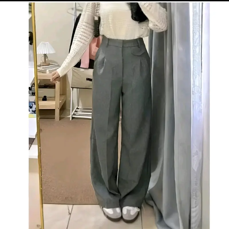 ORO PANT CELANA WANITA HIGHWAIST LOOSE PANT TROUSRE - CELANA WANITA ANTI KUSUT SEMI WOLL 2