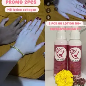 2 PCS ( DUA PCS ) HB LOTION COLLAGEN NB+ || HB PEMUTIH BADAN NATASYA BEAUTY+