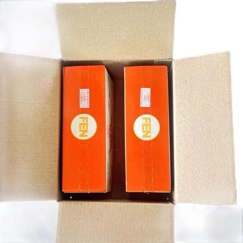 Hộp Giấy Carton Cứng Màu CAM Kích Thước 10x5x5 Bảo Vệ Sản Phẩm Bên Trong 2 HOP CAM