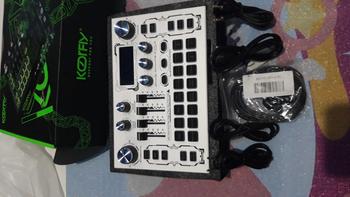 Product Review of koorfly-KF01 sound card ZX320 mic set Audio Bluetooth External Peralatan Bernyanyi atau siaran langsung dengan headphones dan microphone from B**6 2