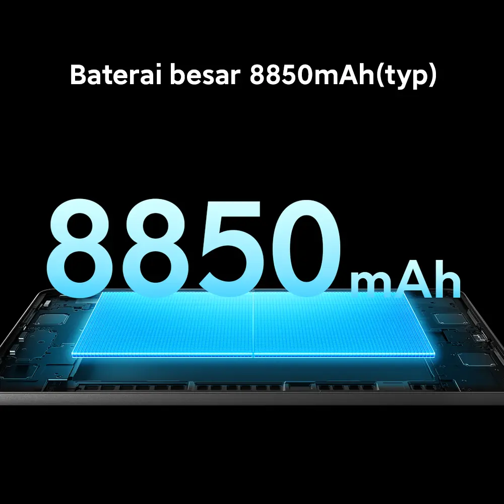 POCO Pad X1 (8GB/512GB) | Layar jernih 3.2K 144Hz | Snapdragon 7+ Gen 3 | Baterai besar 8850mAh (typ) | Xiaomi HyperAI | Quad speaker dengan Dolby Atmos [Official Store]