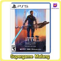 Gambar Star Wars Jedi Survivor PS5 Deluxe Edition Starwars Starwar PS 5 Cd - Standar dari Supergame Malang Kota Malang 1 Tokopedia