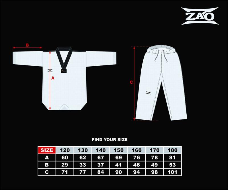 Product Introduction of Celana Poomsae Training ZAO Taekwondo 0