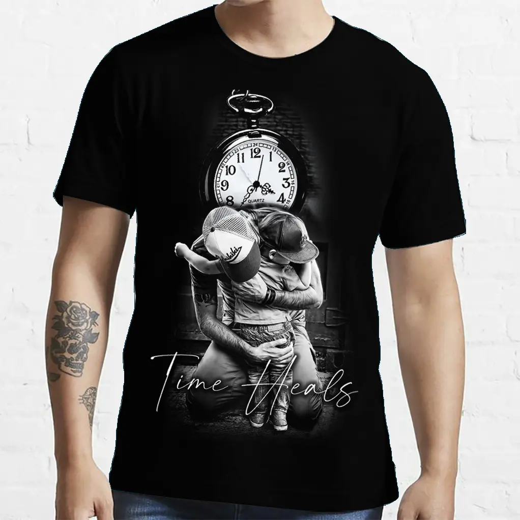 TIME HEALS | Kaos Pria & Wanita | Jumbo | Murah | Distro | Produk Lokal | FUTURA CLOTHING