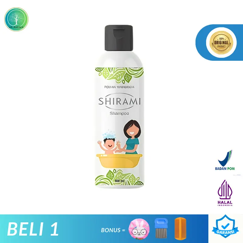 Shampo Kutu - Shampo Shirami Obat Anti Kutu Rambut Anak dan Dewasa - BELI 1 7