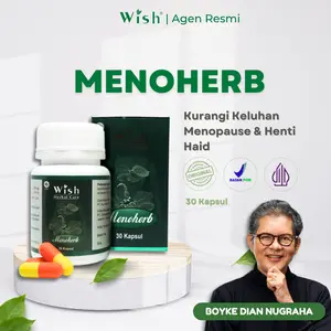 Wish Menoherb dr Boyke Perawatan Wanita Menopause & Henti Haid - Meringankan Gejala Menopause dan Henti Haid
