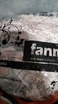 Product Review of FANMU DRESS - Gamis Model Onset Bunga Pink Wanita Muslim from C**e 0