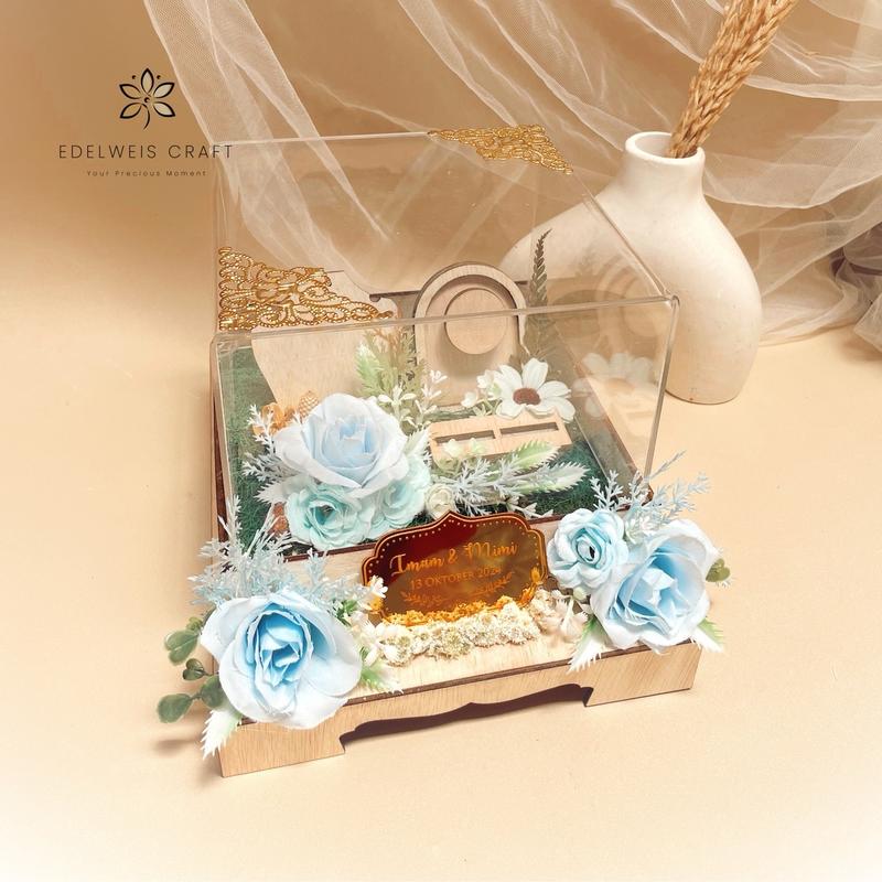 Treasure Artificial Kotak Hantaran Perhiasan Fullset Free Custom Nama 5