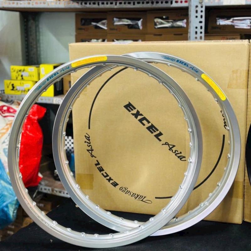 Niềng Excel asia Màu Đen Và Bạc Bản Trước 1.4 sau 1.6 DaTe 2025 Mới Nhất