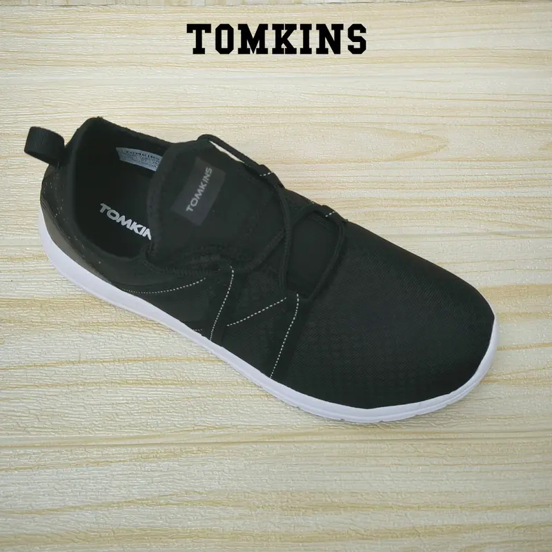 TOMKINS Arcadian Alpha - Black White Sepatu Sekolah Wanita 5