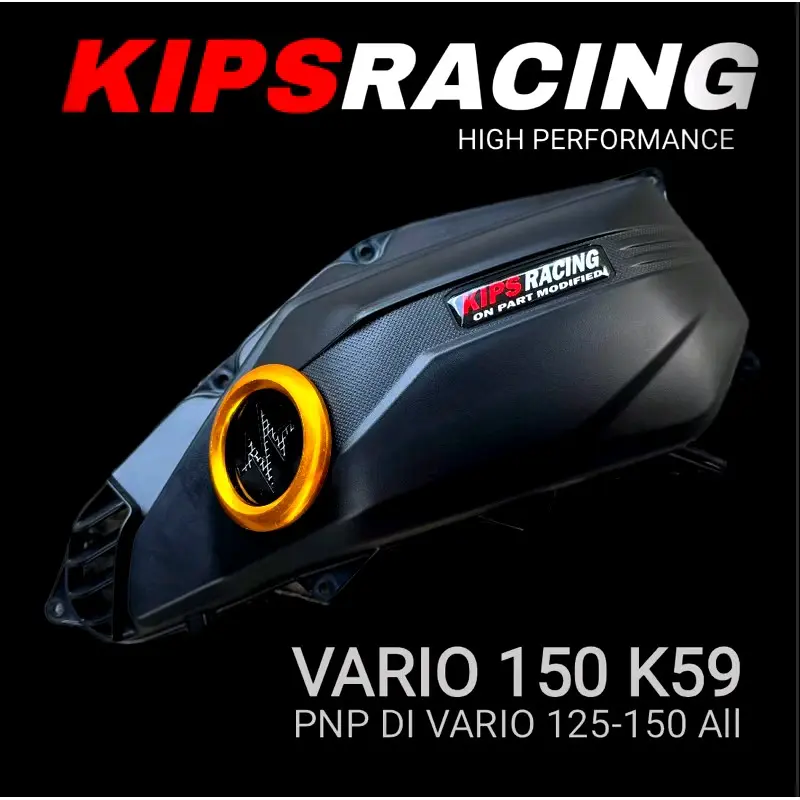 CORONG UDARA TUTUP FILTER VARIO 150 K59 CORONG DONAT / CORONG DONAT TUTUP FILTER VARIO 150 Velocity vario 150 Motorcycle 4