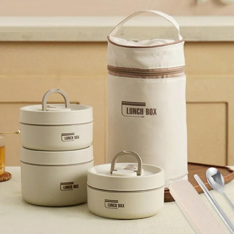 HỘP ĐỰNG CƠM GIỮ NHIỆT LUNCH BOX INOX 304