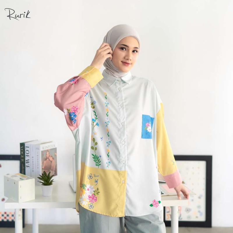 Rurik Kemeja Atasan Wanita Spesial Harta Karun Baju Muslim 3