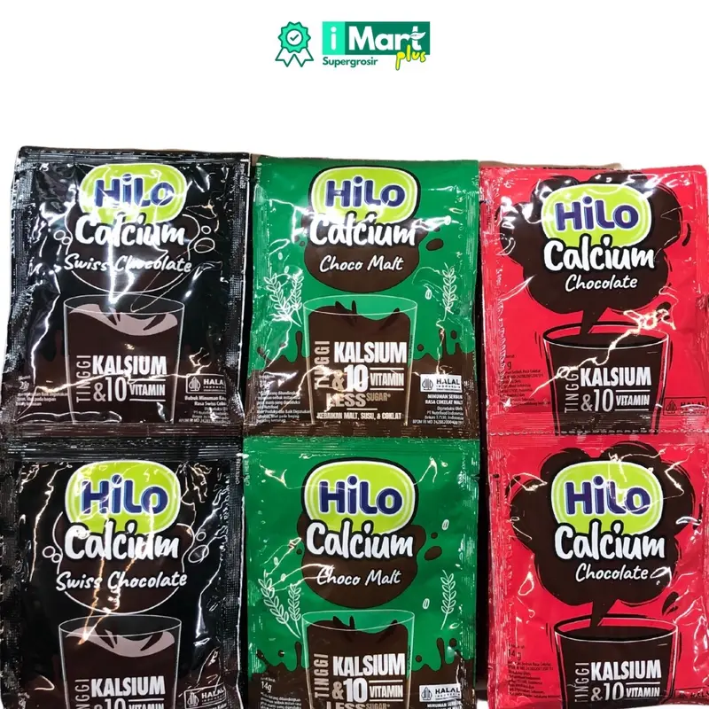2 RCG Susu HILO Calcium kemasan saset rencengan isi 10 Remaja Cokelat Dairy Milk Peninggi Vanilla Etawa Kedelai Kambing Vanila Coklat Chocolate 2