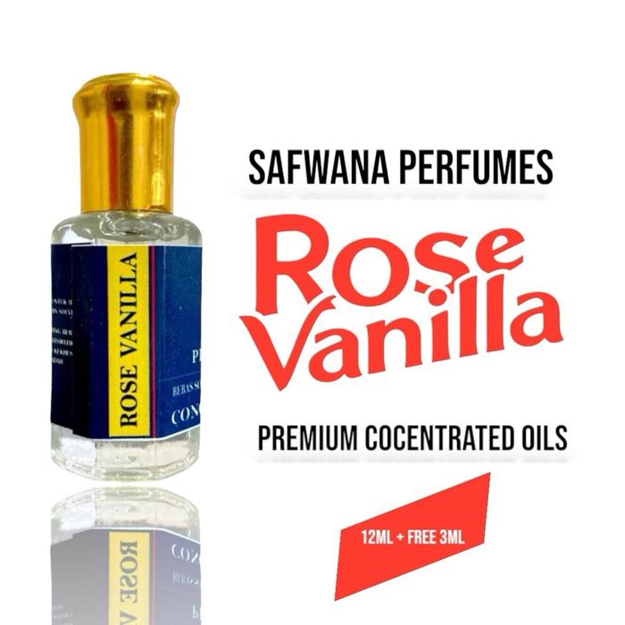 Gambar Parfum Rose Vanilla 12ml Safwana parfum - -, - dari Safwana Perfumes_NEW Kab. Sidoarjo Tokopedia