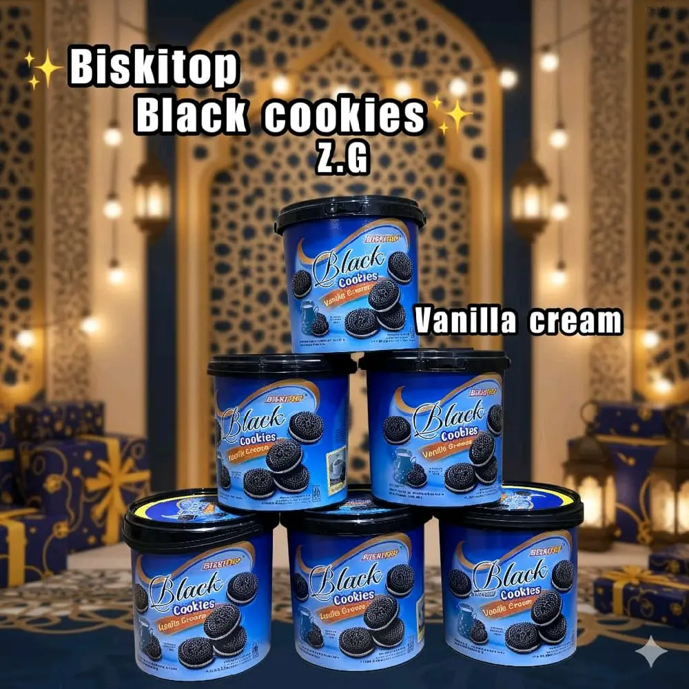 32.BISKITOP BLACK COOKIS ISI 6