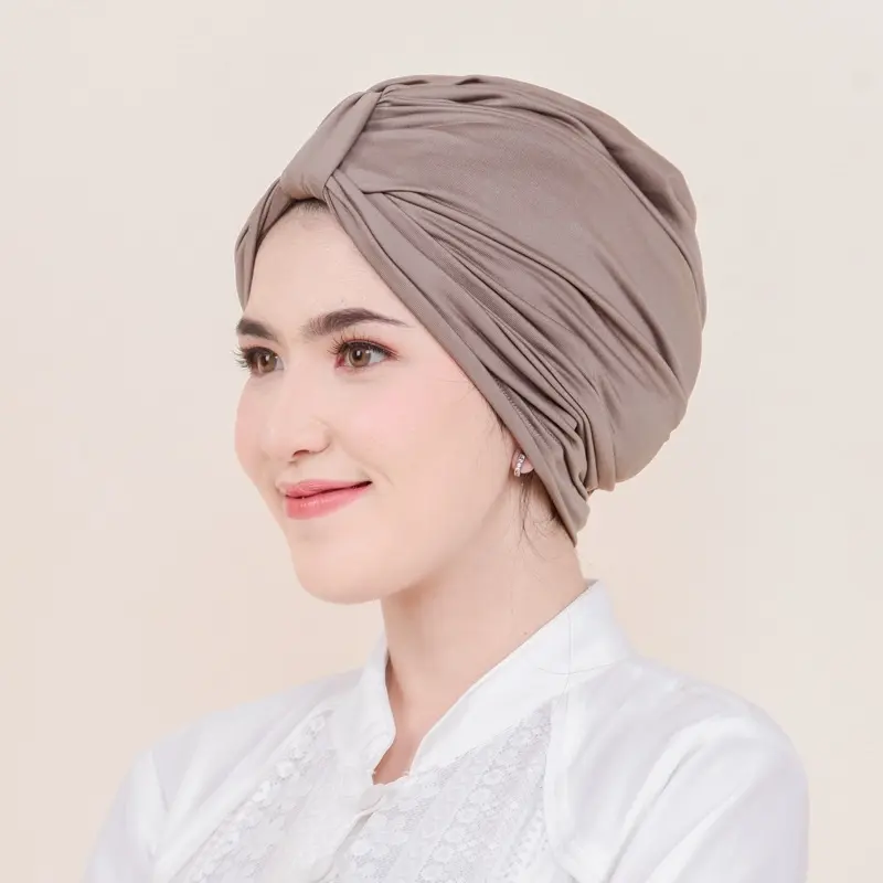 Ciput Simple Dewasa Jilbab Turban Wanita Model Terbaru 3