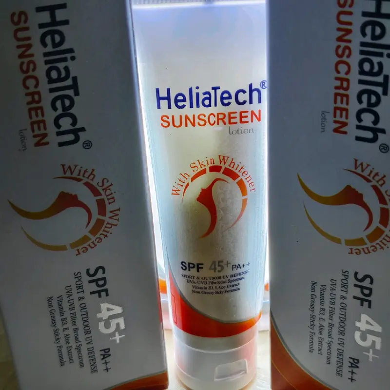 Heliatech lotion 30g. Sunscreen SPF 45+ Untuk Perlindungan Kulit dari Sinar Matahari - Facial, Wajah 1
