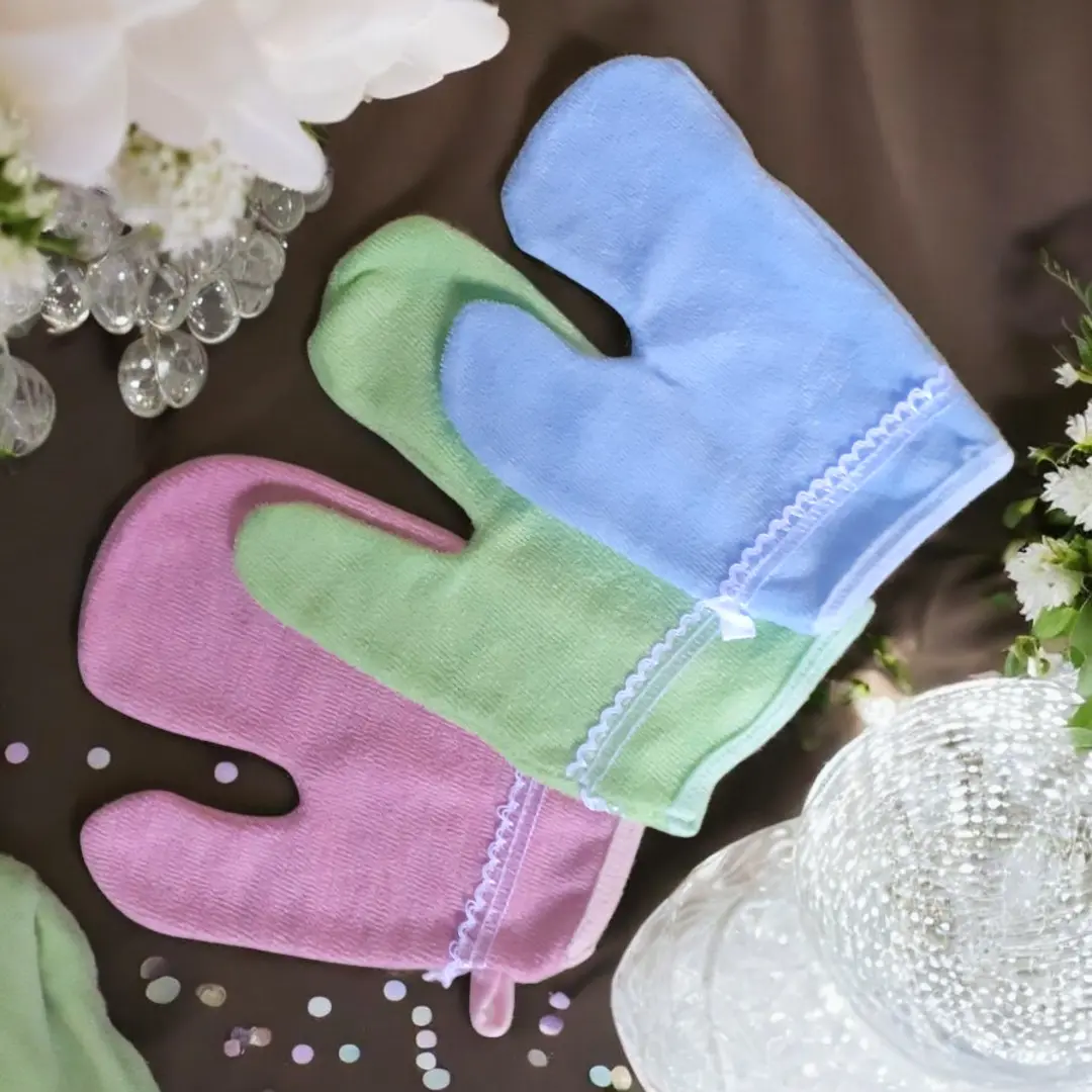 Baby Bornshop - Promo Sale 3 pcs Washlap Bayi Model jari