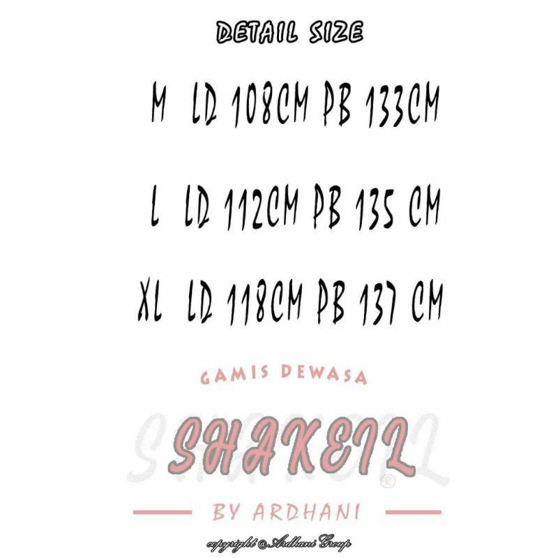 Diskon Baju Jubah Pria /Gamis Pria Dewasa Shakeil By Ardhani Lev-01 5