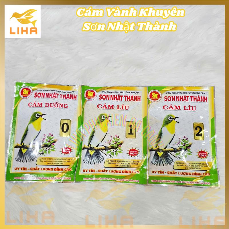  COMBO 5 Gói Cám Vành Khuyên Sơn Nhật Thành 100gr - Thức Ăn Cho Chim Khuyên 