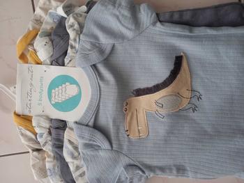 Product Review of YOURBABYNEEDS Bodysuit Jumper Lengan Pendek Bayi Perempuan dan Bayi Cowok 5in1 Motif Karakter Lucu Berbahan Katun Adem Premium Import Nyaman Digunakan Untuk Bayi Usia Baru Lahir Newborn Sampai 9 Bulan Baru from r**i a**h 1