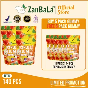 【5 PACK FREE 5 PACK】REKOMENDASI MAMI LOUISSE Gummy Pelega Tenggorokan dan Pernapasan dengan Sensasi Lumer di Mulut Gummy