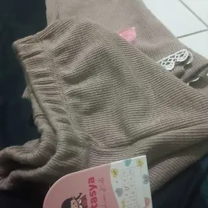 Legging Anak Cutbray Renda Bahan Katun Rib Usia 1-6Thn untuk Laki-Laki & Bayi Legging Cutbray Renda Legging Anak Perempuan