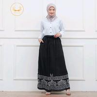 Rok Santriwati Motif Mbak Santri / Rok Batik Wanita Kekinian ...