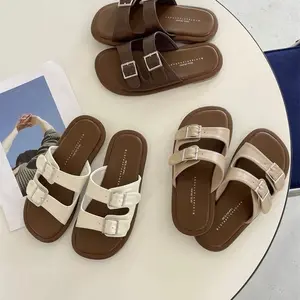 Sendal ZAVISION Wanita Wedges Terbaru Model Savea Hitam, Hak Tinggi 5cm Sandal Cewek Jepit