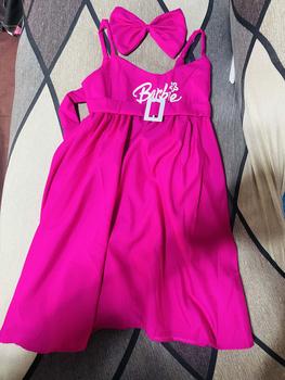 Product Review of JJAS BARBIEEE KIDS DRESS FIT 3 TO 4 and 5 to 6 YEAR OLD SPECIAL FABRIC from j**o 1