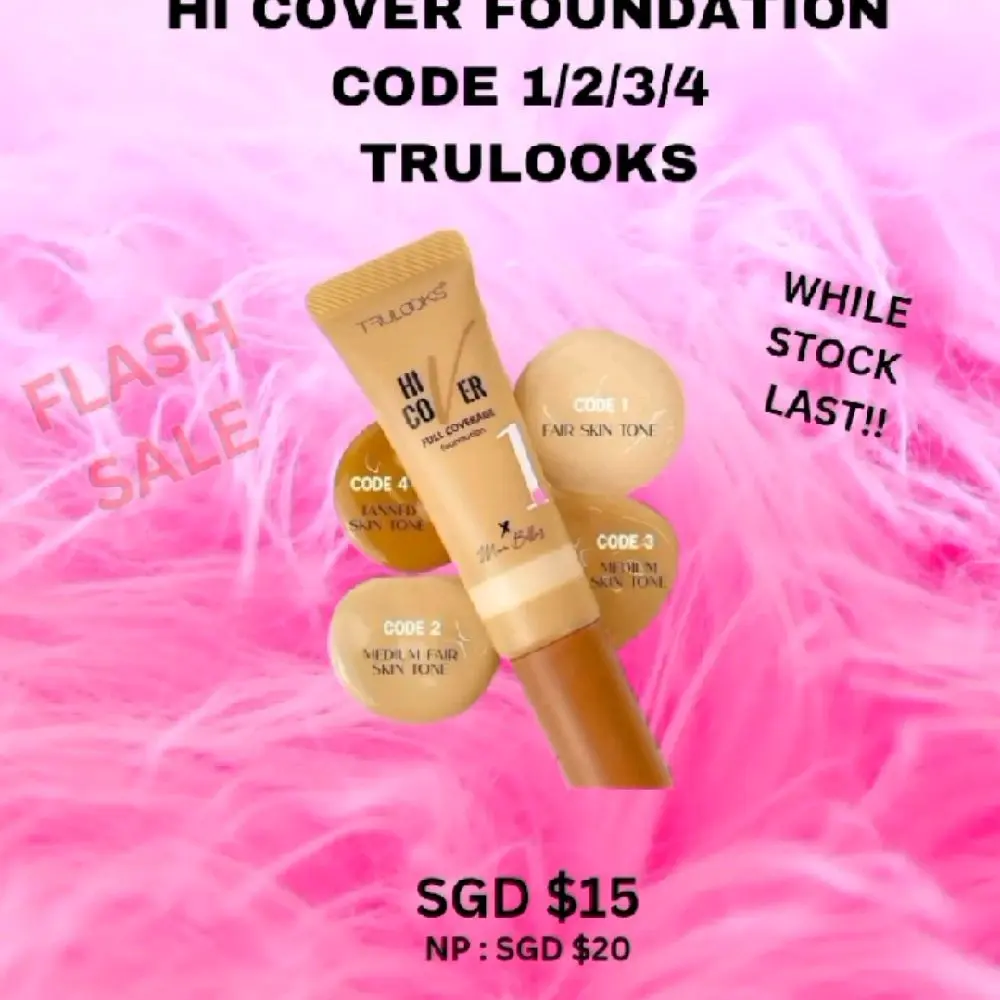 Trulooks Hi Cover Foundation x Mua Bellaz