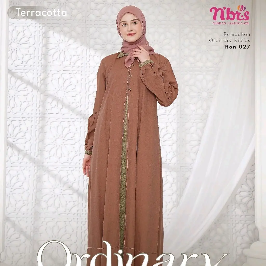 Gamis Nibras Terbaru - RON 027