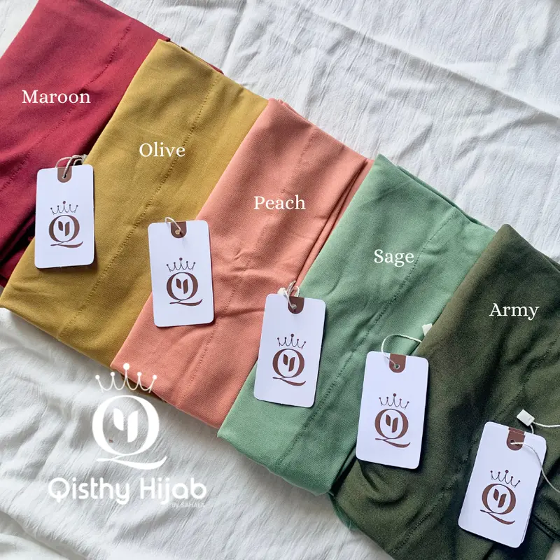 AMANDA SIZE L | Hijab Instan Daily NONPED Premium | Bergo Instan Premium | Hijab Bergo Jersey 8