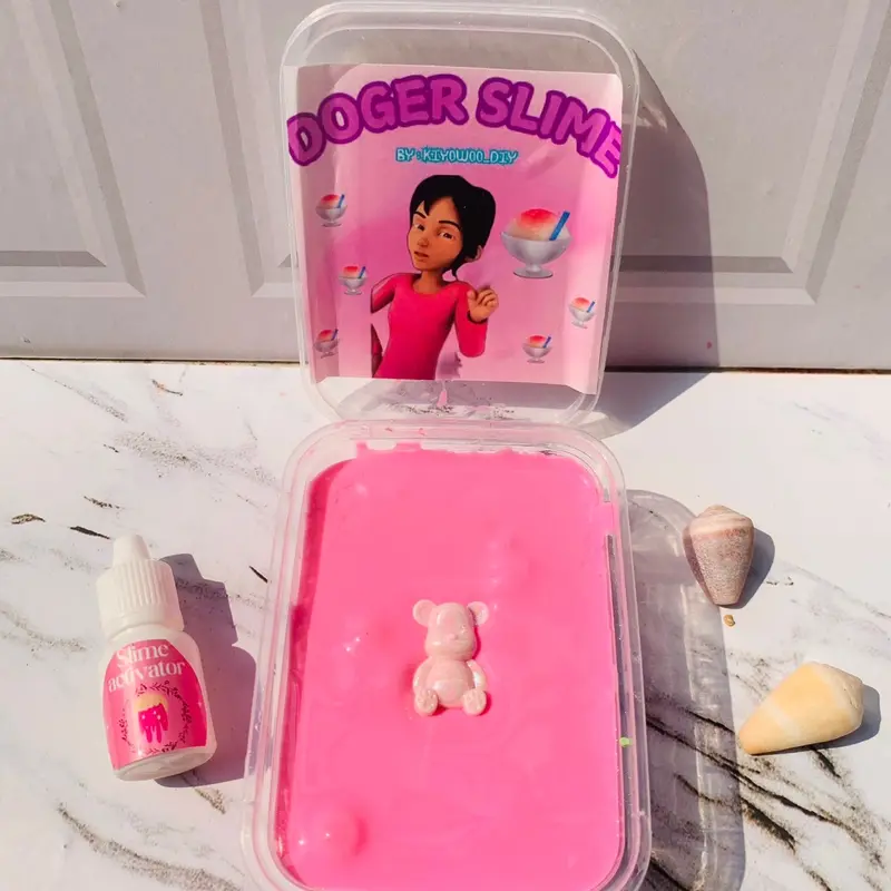 Tofu slime upin ipin series by kiyowoo_DIY 2