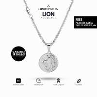 Gambar Lucre Necklace - LION | Kalung Titanium Anti Karat Rantai Stainless Steel Pria Wanita Keren Minimalis - 45 cm dari Lucre Jewelry Kota Administrasi Jakarta Timur 1 Tokopedia