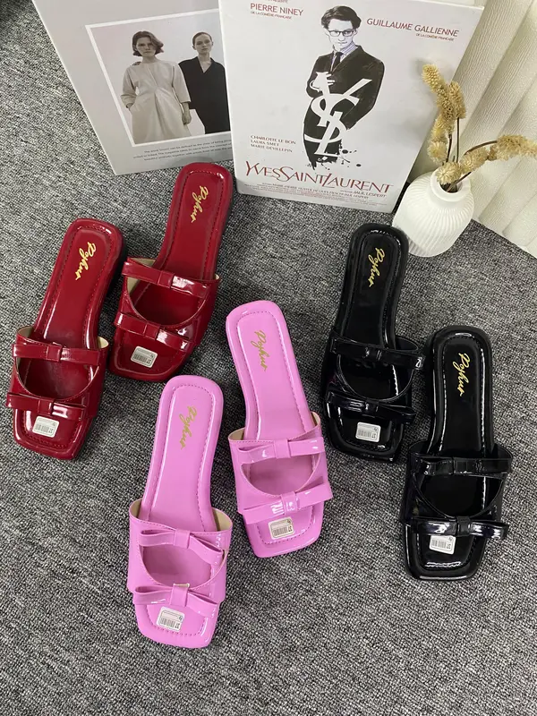 Nadine Sendal Flat Shoes Wanita terbaru korean style 5