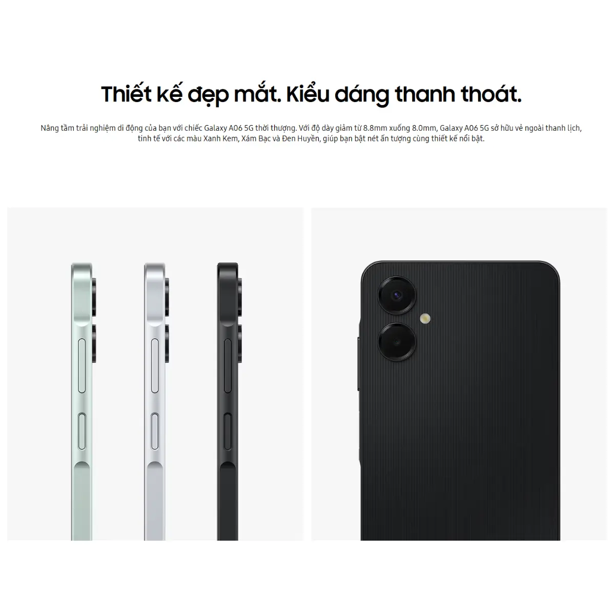 Điện thoại Samsung Galaxy A06 5G 4GB/64GB - Hàng Chính Hãng | BigBuy360 - bigbuy360.vn