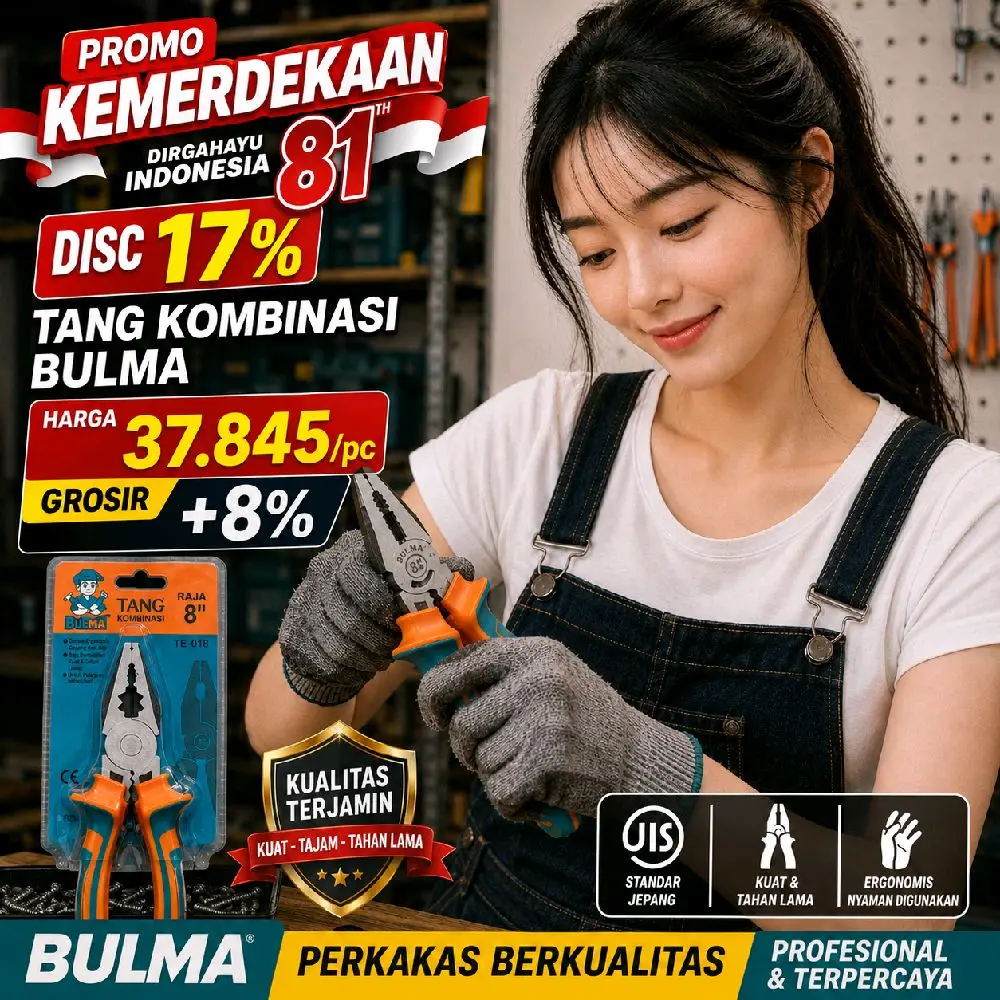 Tang Kombinasi Baja Serbaguna BULMA