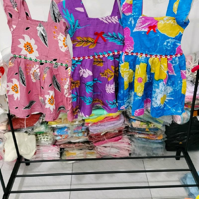 Paket Murah dress batik anak cewek 1 -2 tahun Perempuan 0