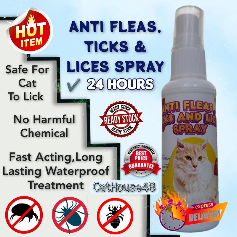 Cathouse48 Hopme Anti Flea Spray Ticks Spray Lices Spray Photo Inspiration