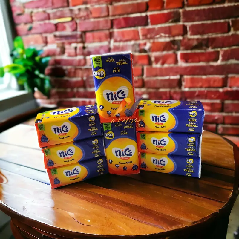(Paket 8 /10 pcs) New Nice Living Facial Tissue 2ply 360 Helai Tisu Wajah Tisu Kering 2