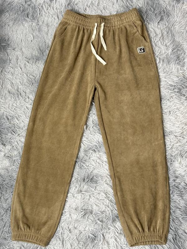 [ PUTRI THE LABEL - 828 BB 40 - 75 KG ] Celana Jogger Panjang Corduroy Pria Wanita Jogger Pants Korea Celana Panjang Olahraga Gym Zumba Jogging sweatpants 7