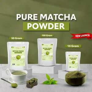 [TESTER] Pure Matcha Powder Bubuk Matcha Murni Culinary Grade Sample 10 Gram Plain Tanpa Gula Matcha Green Tea Jepang Omura Powder